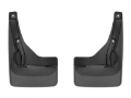 Picture of WeatherTech 20-24 Toyota Highlander (Incl. Hybrid) No Drill Rear MudFlaps - Black