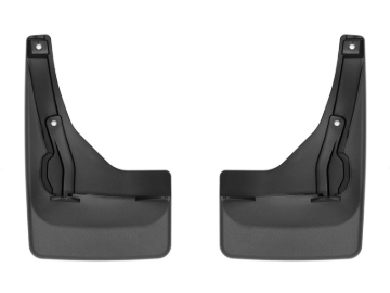 Picture of WeatherTech 20-24 Toyota Highlander (Incl. Hybrid) No Drill Rear MudFlaps - Black