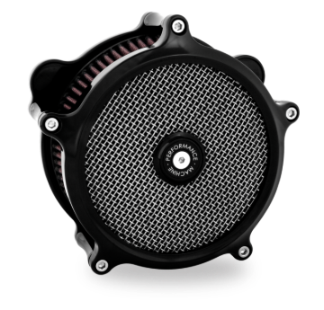 Picture of Performance Machine 23-Up CVO, 2024 Touring Super Gas Air Cleaner - Black Ano
