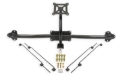 Picture of BMR 14-19 Chevrolet Corvette C7 Bolt-On Parachute Mount - Black Hammertone