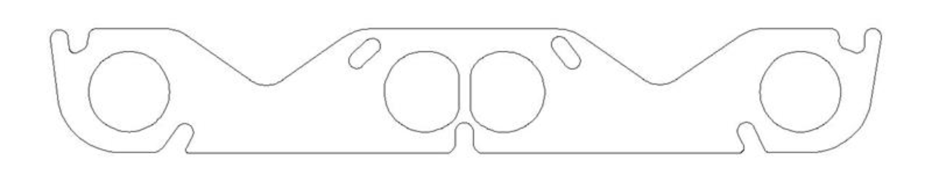 Picture of Cometic Chevy Gen1 SB V8 .064in ArmorCore Exhaust Mani Gasket Set-1.810in Round Port