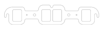 Picture of Cometic Oldsmobile Gen-2 Rocket V8 .030in MLS Exhaust Mani Gasket Set