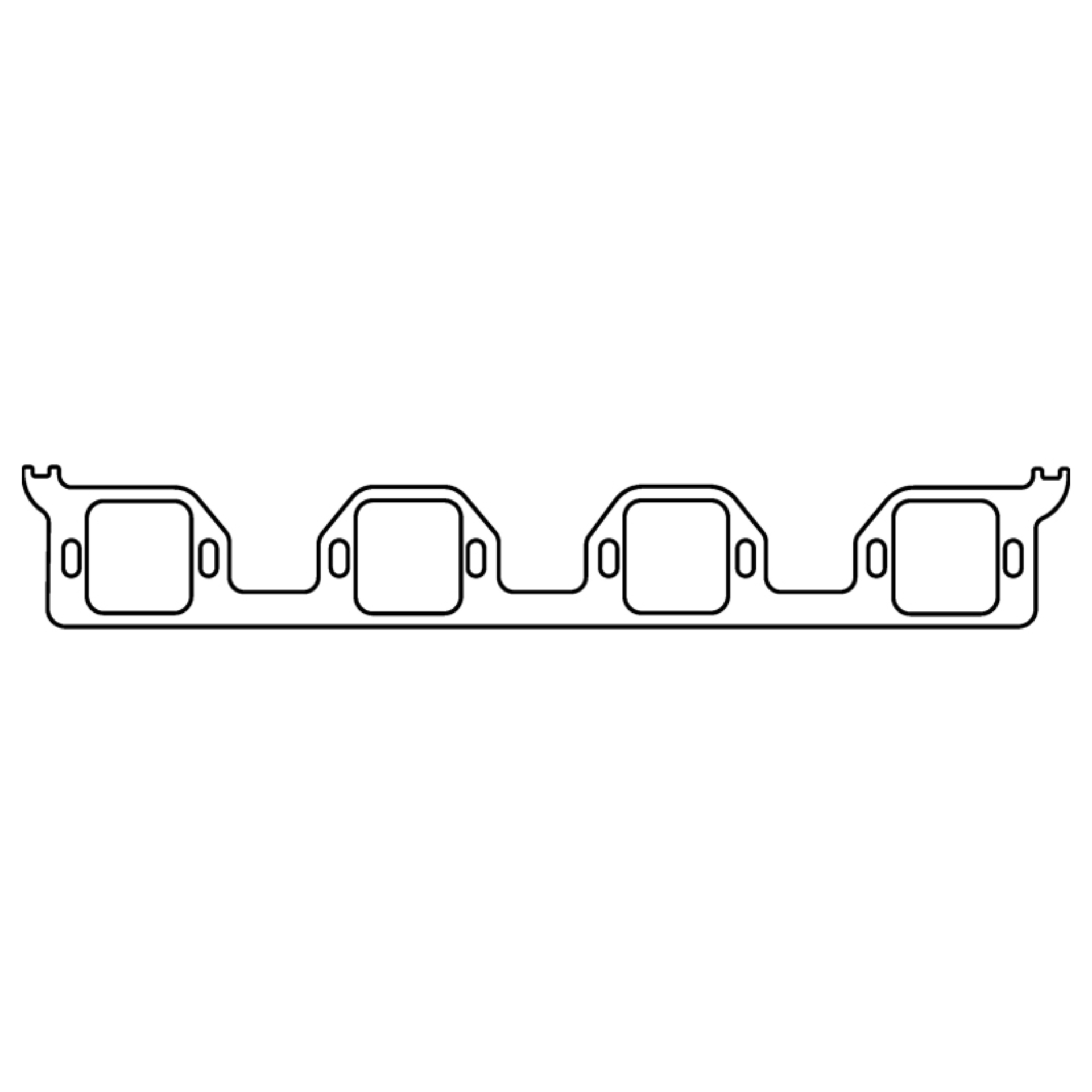 Picture of Cometic Chrysler Gen-2 Hemi .188in Fiber Intake Manifold Gasket Set-1.856in x 2.009in Rectangle Port