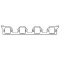 Picture of Cometic Chrysler Gen-2 Hemi .094in Fiber Intake Manifold Gasket Set-1.856in x 2.009in Rectangle Port