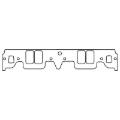 Picture of Cometic Chevrolet Gen-1 Small Block V8 .043in CFM-20 Intake Manifold Gasket Set - Brodix WP247 Head