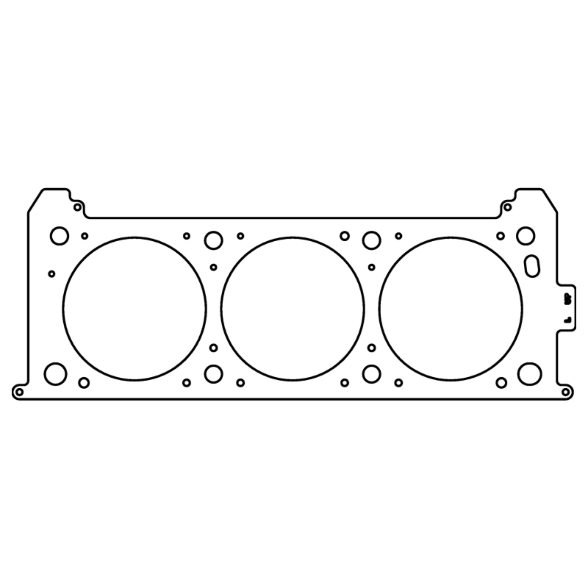 Picture of Cometic GM LGD/LZ4/LZ8/LZ9/LZE/LZG High Value .040in MLS Cylinder Head Gasket - 101mm Bore - LHS