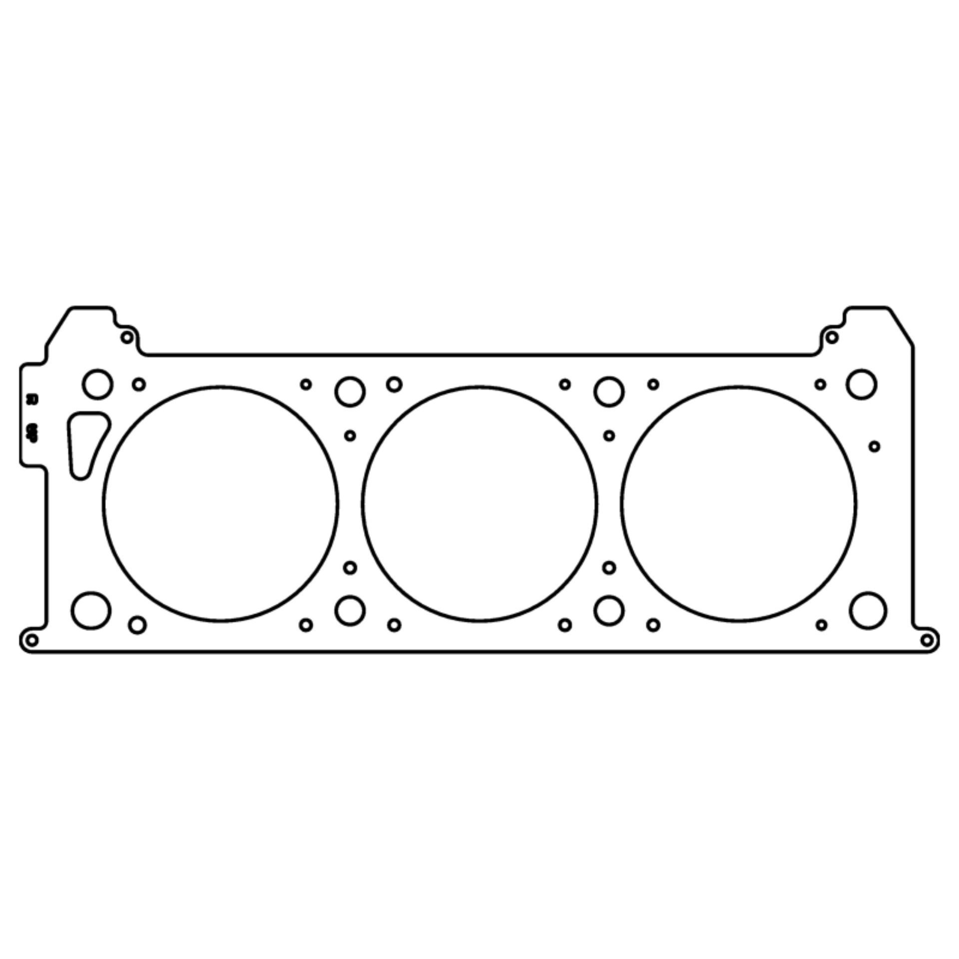 Picture of Cometic GM LGD/LZ4/LZ8/LZ9/LZE/LZG High Value .070in MLS Cylinder Head Gasket - 101mm Bore - RHS