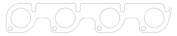 Picture of Cometic GM SB2.2 Small Block V8 .031in Fiber Intake Manifold Gasket Set - 2.085in x1.560in Ports