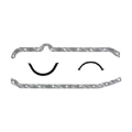 Picture of Cometic Chevrolet Gen-1 Small Block V8 Oil Pan Gasket Kit - No Dipstick Hole - Thick Front Seal