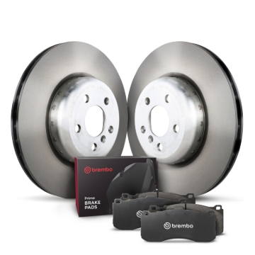 Picture of Brembo OE 08-10 BMW 535i/04-05 545i/06-10 550i/04-05 645Ci/06-10 650i Rear Disc Brake Kit