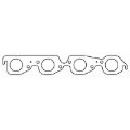 Picture of Cometic Chevrolet Mark-IV GM Gen-V/VI Big Block V8 .060in HTS Exhaust Manifold Gasket Set