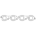 Picture of Cometic Chevrolet Mark-IV GM Gen-V/VI Big Block V8 .043in Copper Exhaust Manifold Gasket