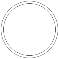 Picture of Cometic Holley Airhorn .020in Fiber Carburetor Gasket