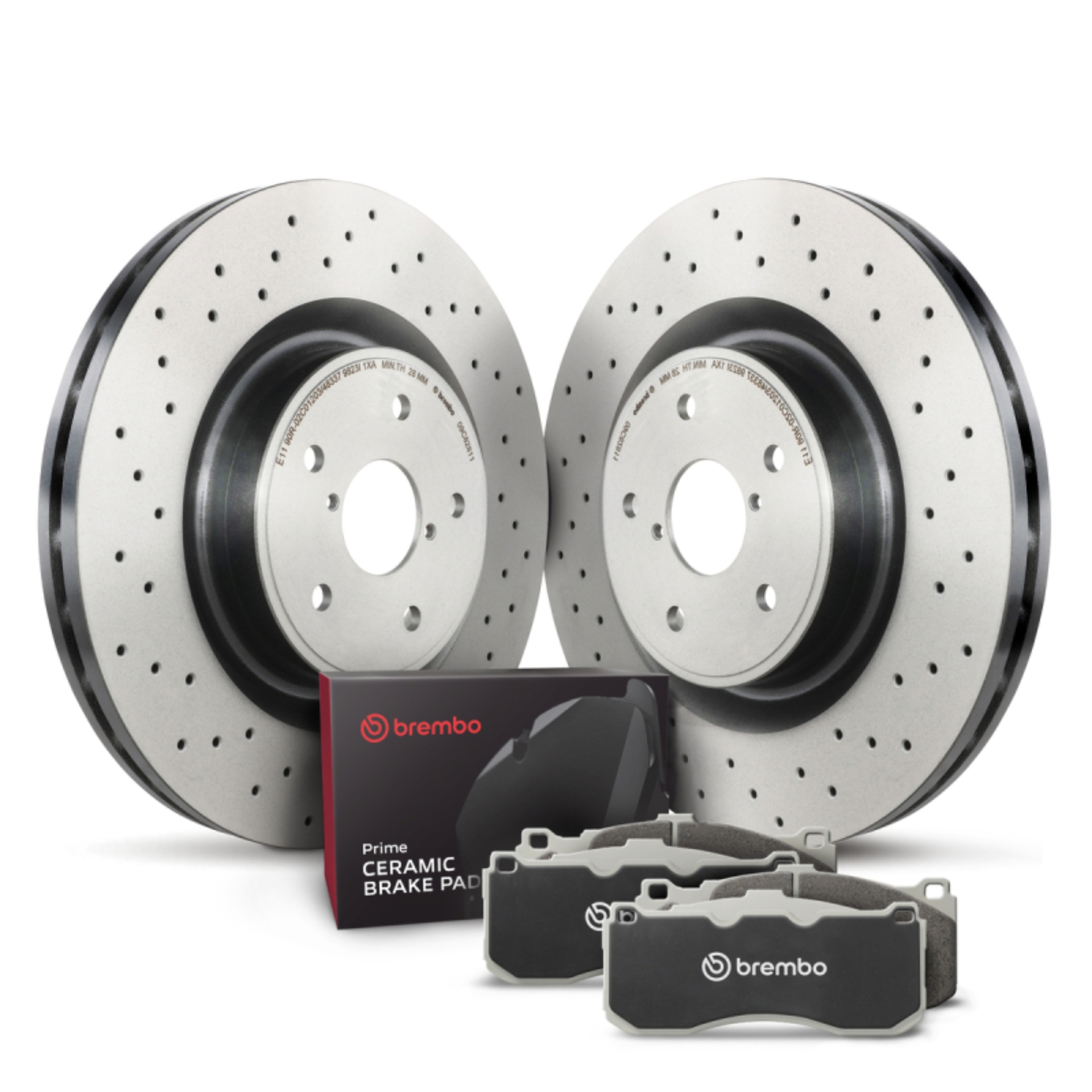 Picture of Brembo OE 05-12 Porsche 911 Rear Disc Brake Kit