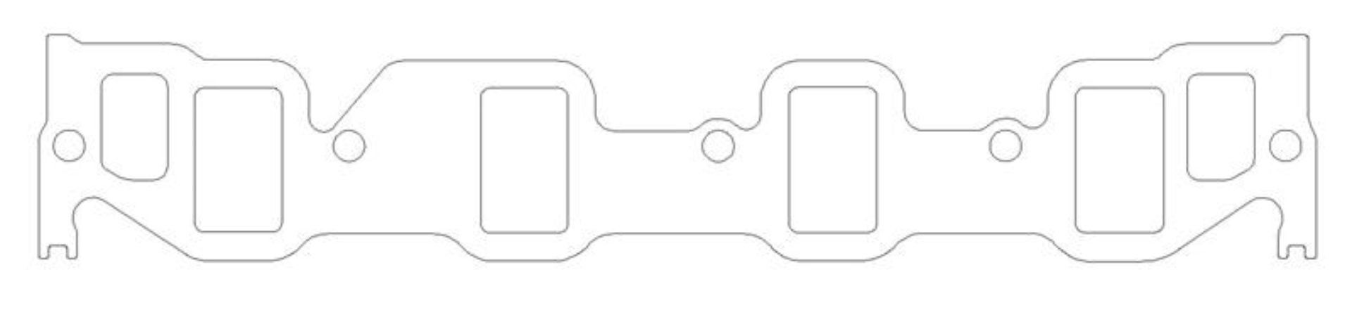 Picture of Cometic Ford FE V8 .060in Fiber Intake Mani Gasket Set-1.408in x 2.345in Rectangle Port