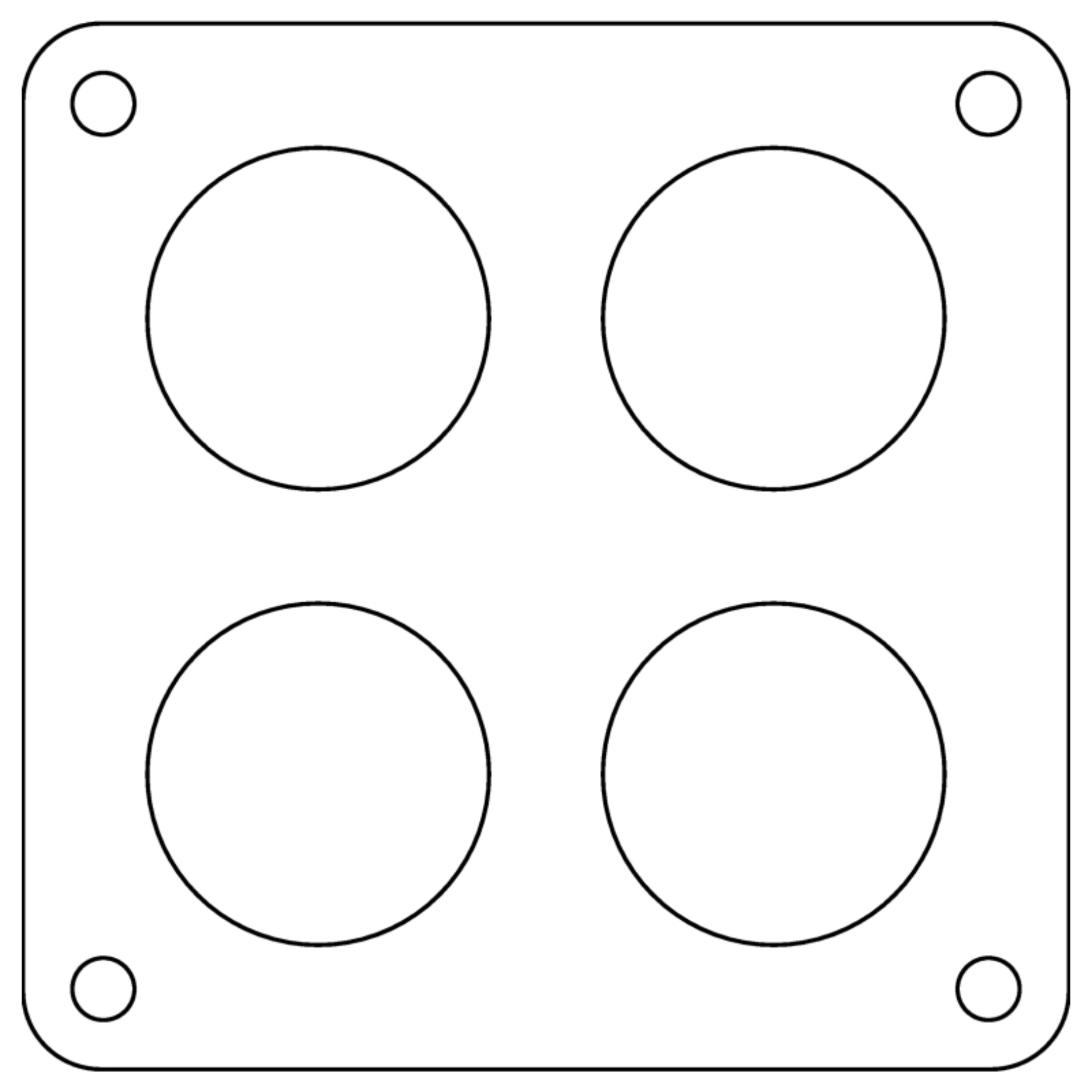Picture of Cometic Gasket CG Carb Mounting Gasket Gasket Kits - C15314FC