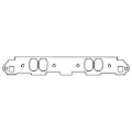 Picture of Cometic Chrysler W2 Head V8 .094in Fiber Intake Manifold Gasket Set