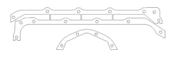 Picture of Cometic Gasket CG Oil Pan Gaskets Gasket Kits - C5176-094