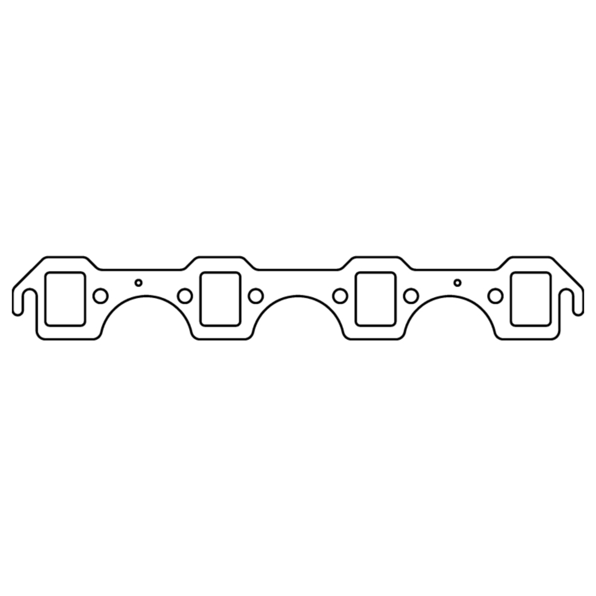 Picture of Cometic Ford Windsor V8 .094in HTG Exhaust Manifold Gasket Set
