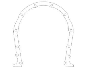 Picture of Cometic Gasket CG Timing Cover Gaskets Gasket Kits - C5345-031