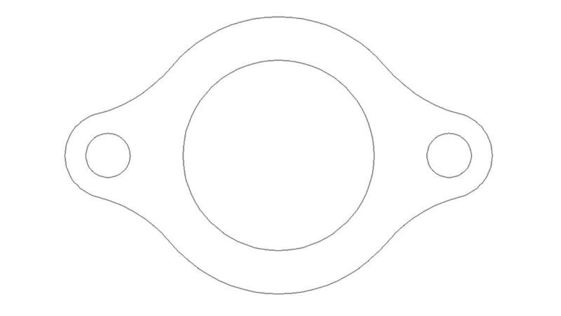 Picture of Cometic Chevrolet Mark-IV GM Gen-V/VI Big Block V8 .047in Fiber Water Outlet Gasket