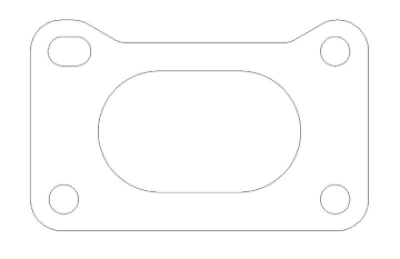 Picture of Cometic Cosworth BDA .064in AM Exhaust Manifold Gasket