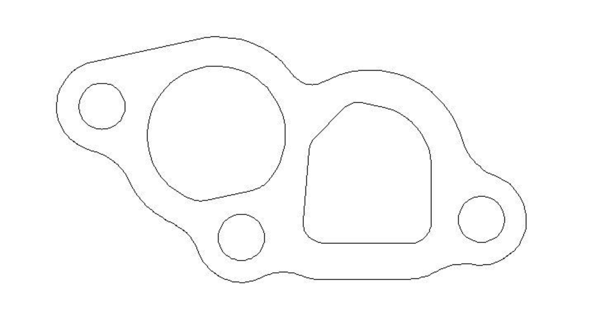 Picture of Cometic Chrysler B/RB .032in AFM Water Pump Gasket Set