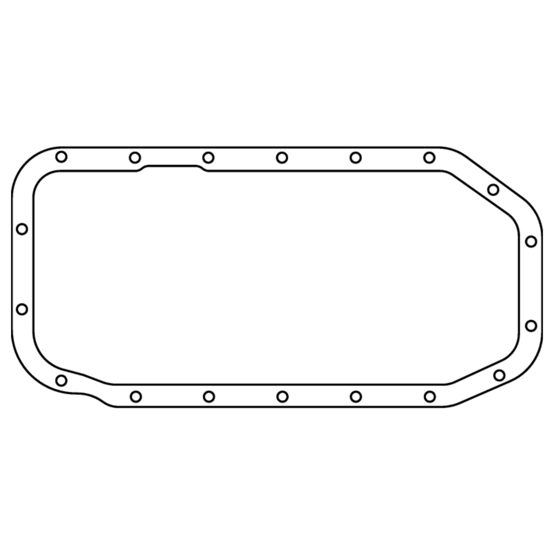 Picture of Cometic 81-85 Toyota 22R .062in Fiber Oil Pan Gasket