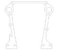Picture of Cometic Gasket CG Timing Cover Gaskets Gasket Kits - C5626-018