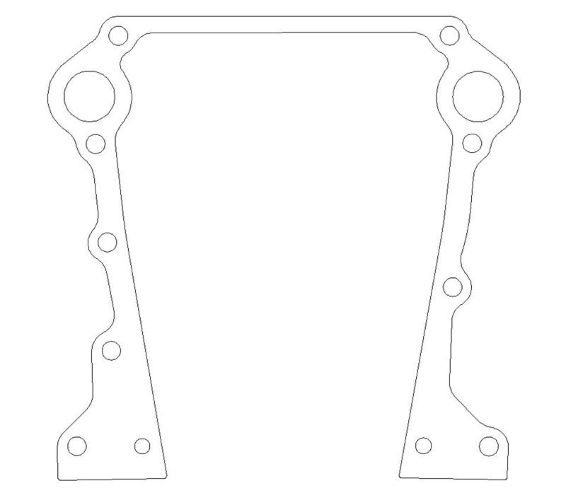 Picture of Cometic Gasket CG Timing Cover Gaskets Gasket Kits - C5626-018