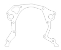 Picture of Cometic Ford 351C 335 Series V8 .020in Rubber Coated Steel Timing Cover Gasket