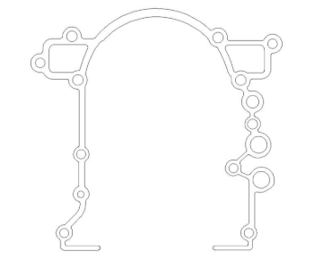 Picture of Cometic Gasket CG Timing Cover Gaskets Gasket Kits - C5698-031