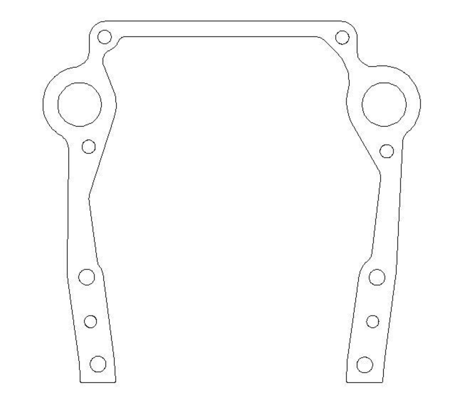 Picture of Cometic Gasket CG Timing Cover Gaskets Gasket Kits - C5823-020