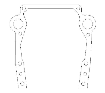 Picture of Cometic Gasket CG Timing Cover Gaskets Gasket Kits - C5823-020