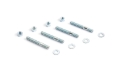 Picture of Cometic Carburetor Studs 2 1/2in Zinc Plated - Set of 4 With Washers and Nuts