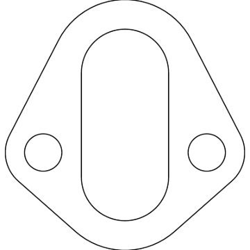 Picture of Cometic Chrysler/Ford/GM Fuel Pump Gaskets .031in Fiber - 2 Bolt - 10 Pack
