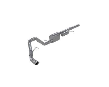 Picture of MBRP 21-24 Chevrolet/GMC Tahoe/Yukon/Suburban/Yukon XL 5.3L 3in Cat Back Single Side - T304
