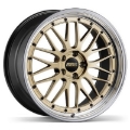 Picture of BBS LM 20x12 5x130 ET50 CB71.6 Gold Wheel w/ Diamond Cut Machined Lip