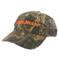 Picture of Autometer Hat Mesh Black w/ Velcro Hunting Camo Blaze Orange