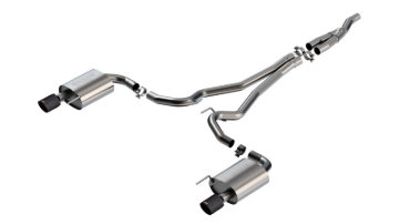 Picture of Borla 2024 Ford Mustang 2.3L Ecoboost 2.50 S-TYPE CFBA Catback Exhaust - Non-Active