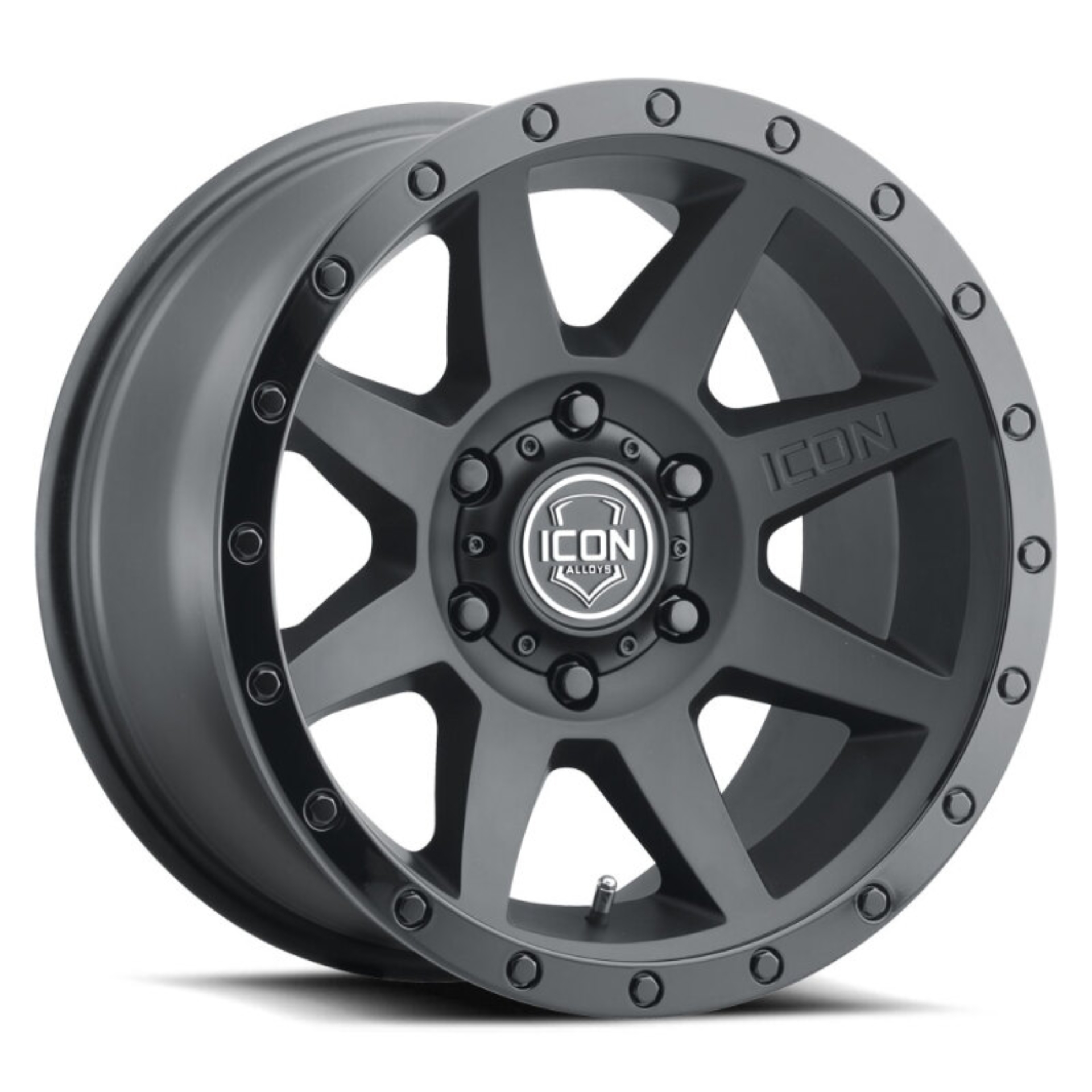 Picture of ICON Rebound 18x9 6x135 6mm Offset 5.25in BS 87.1mm Bore Double Black Wheel