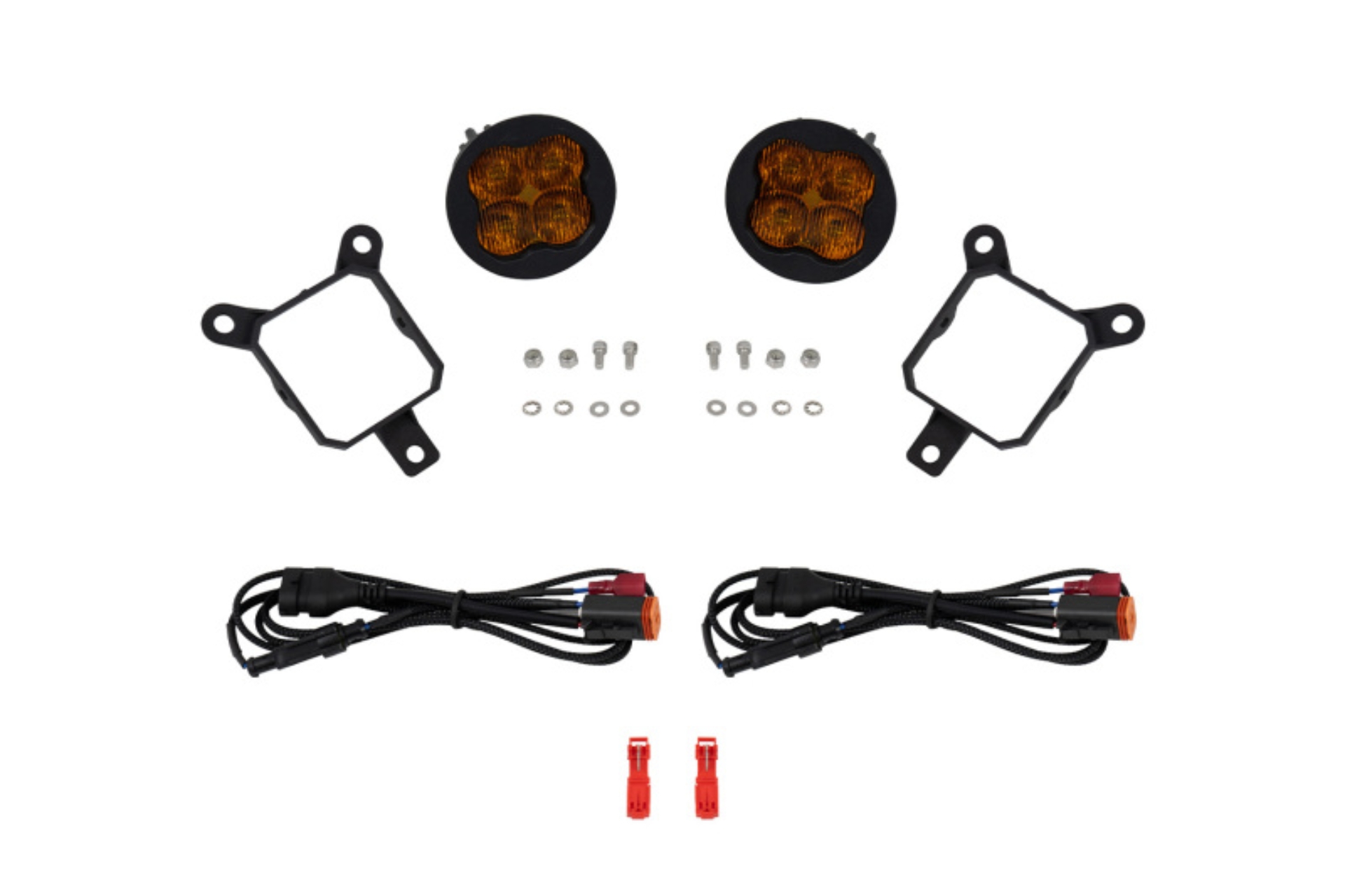 Picture of Diode Dynamics 22-24 Subaru Forester/Crosstrek SS3 Type Y Fog Light Bracket Kit