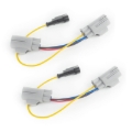 Picture of Oracle Euro/UAE Jeep JK Tail Light Amber Turn Signal Lighting Adapter Harness - Pair
