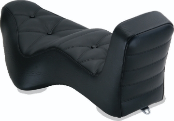 Picture of Mustang 08-21 HD Electra Glide,Rd Glide,Rd King,Str Glide Driver Backrest - Black w/ Red Stitching