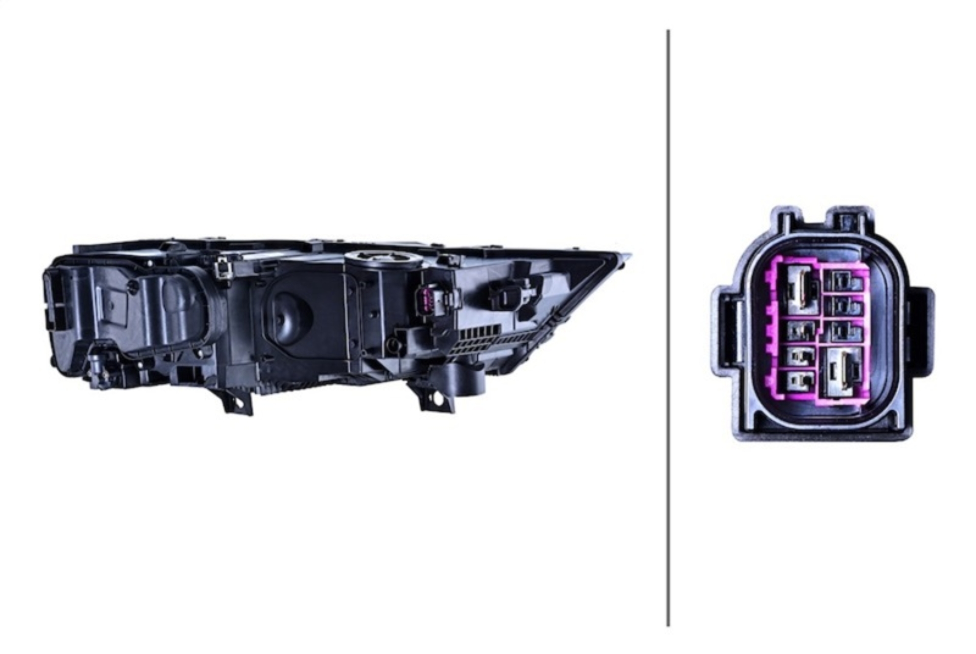 Picture of Hella 2020-2022 Audi Q7 Halogen Headlight Assembly