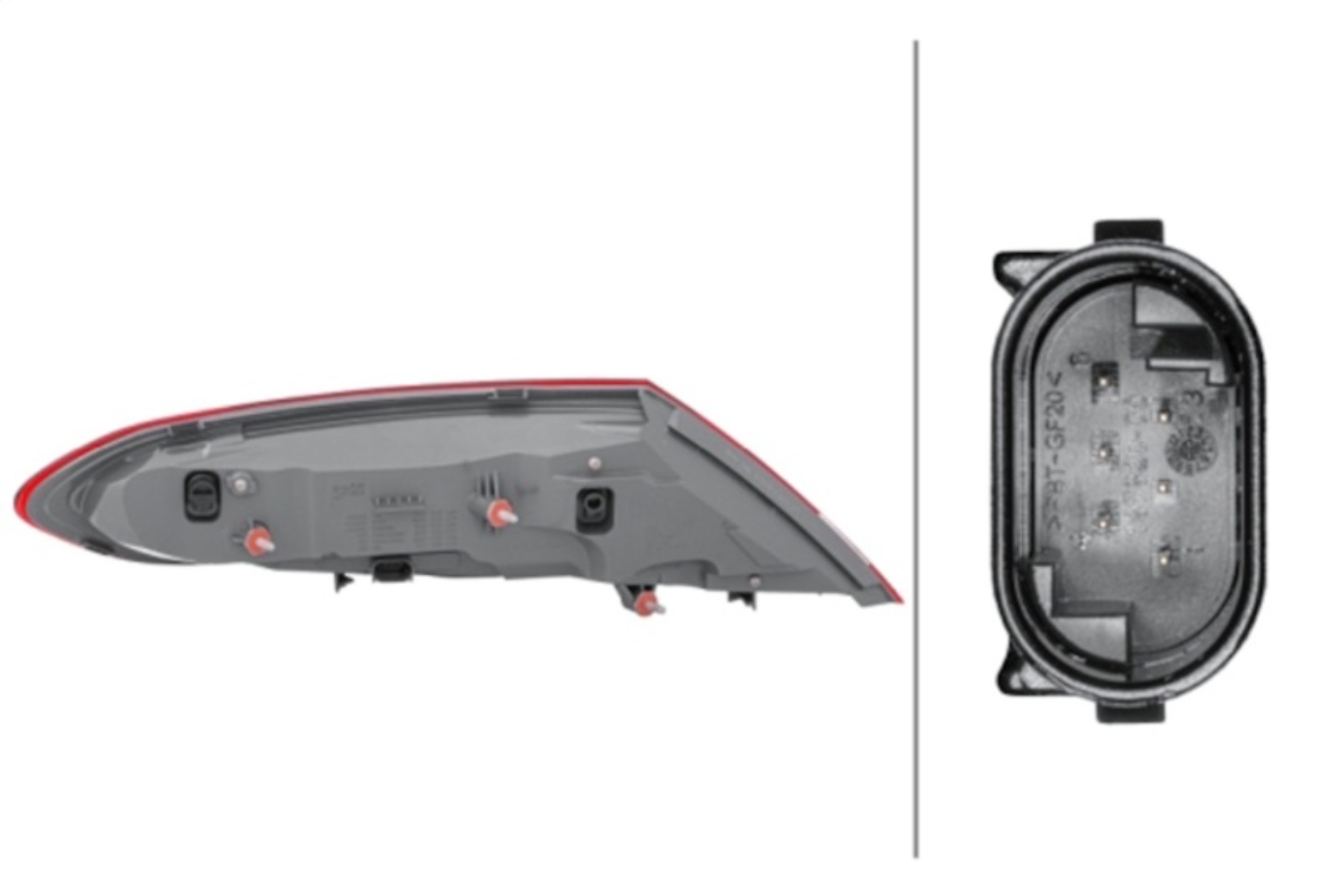 Picture of Hella 2017-2018 Mercedes-Benz C300 Right Outer Tail Light