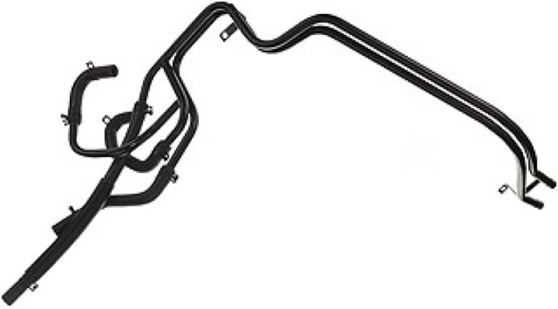 Picture of Gates 01-05 BMW 325I 6Cyl 2.5L 11/16in x 23/32in x 21 7/8in WP Pipe To Res PipeHeater Hose w/Seal