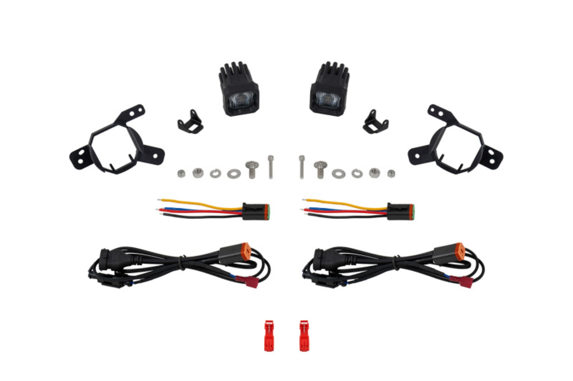 Picture of Diode Dynamics LED SSC1 Type G3M Fog Light Bracket Kit - White