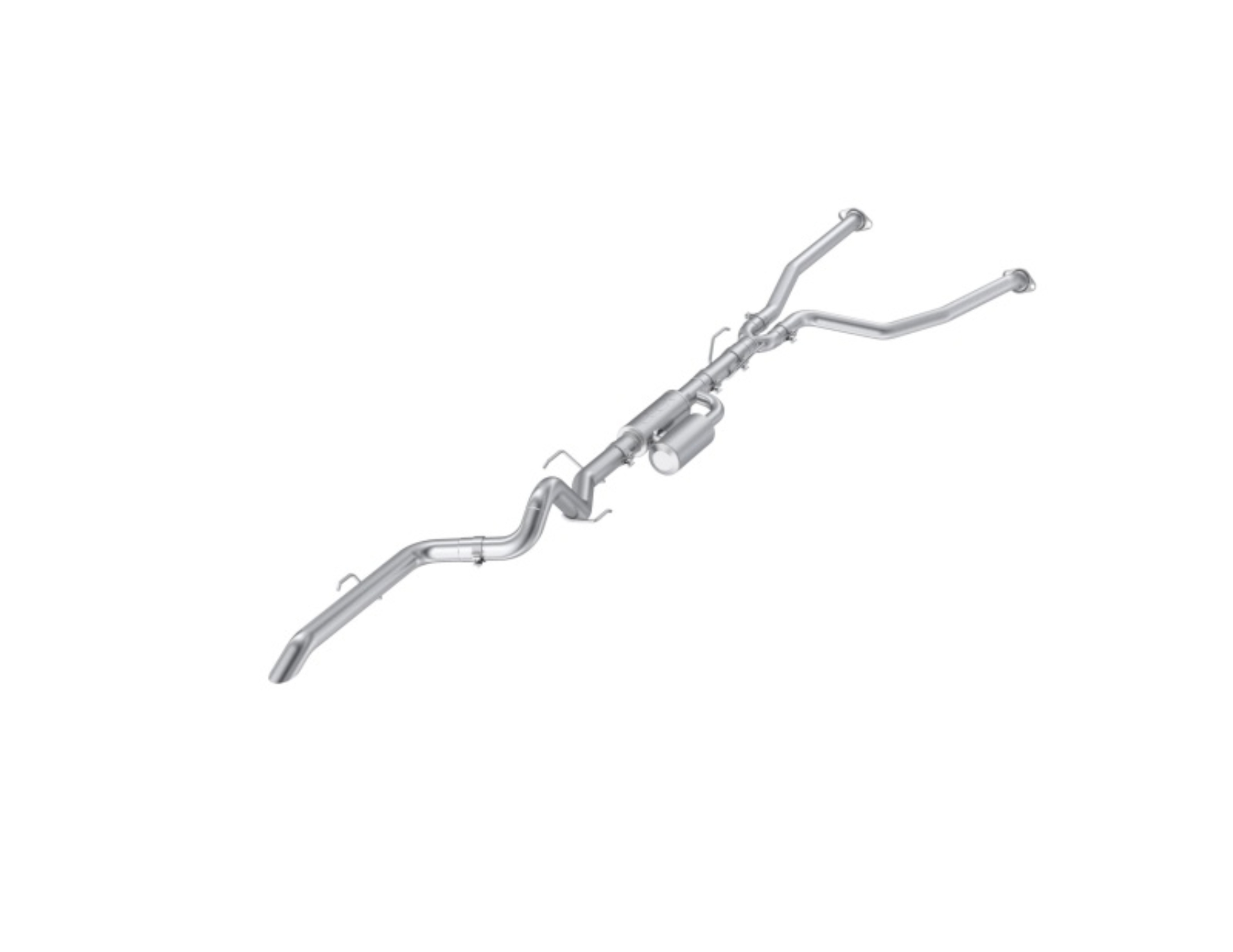 Picture of MBRP 22-25 Toyota Tundra 3.4L 3in Cat Back Single Rear Turn Down - T304