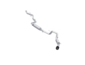 Picture of MBRP 2024 Toyota Tacoma T304 Stainless Steel 3in Cat-Back Single Side Exit with Carbon Fiber Tip